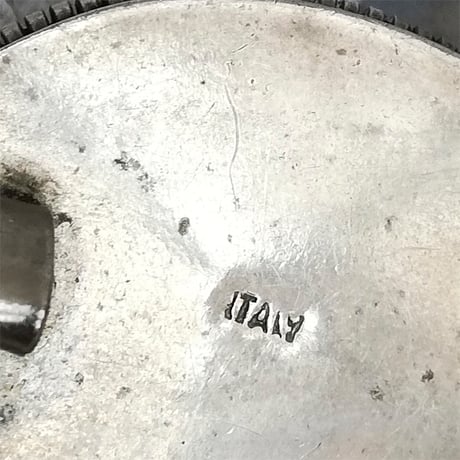 イタリアン　マイクロ　モザイク　モーヴピンク　ブローチ