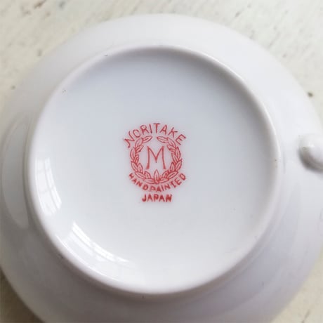 オールドノリタケ　NORITAKE　 ハンドペイント　カップ＆ソーサー