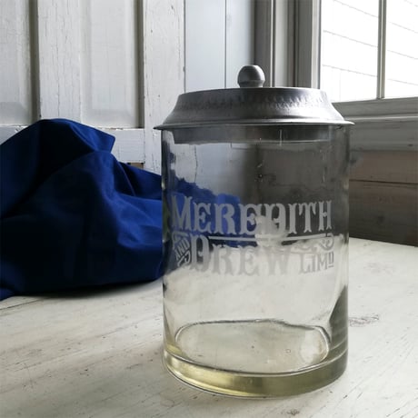 MEREDITH＆DREW　ガラス　ビスケットジャー