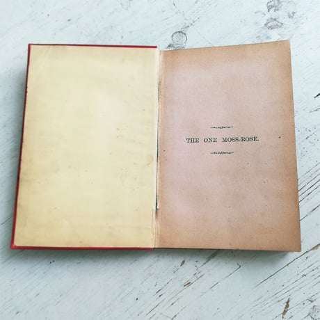 アンティーク　児童書　「The One Moss Rose」