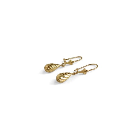 9Kゴールド　イエロー×ホワイトゴールド　フープピアス