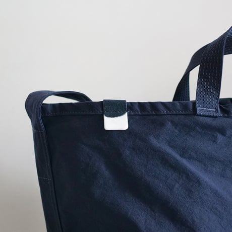 "SIDE POCKET" TOTE　MIDNIGHT BLUE　NO.26