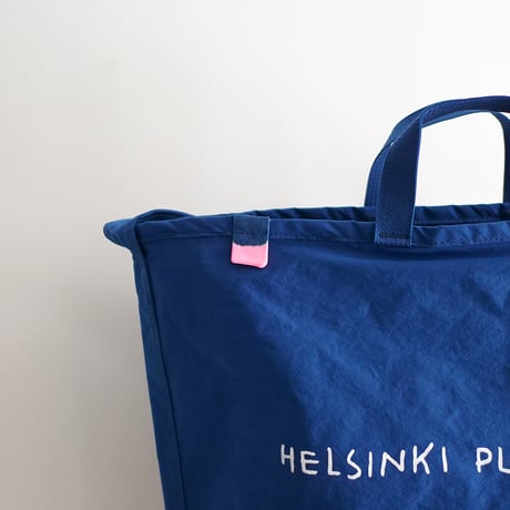【HELSINKI PLAYGROUND x ANUNFOLD】"SIDE POCKET" TOTE　NO.11