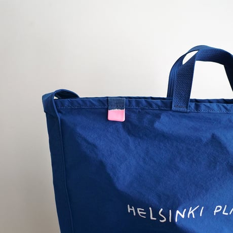 【HELSINKI PLAYGROUND x ANUNFOLD】"SIDE POCKET" TOTE　NO.13