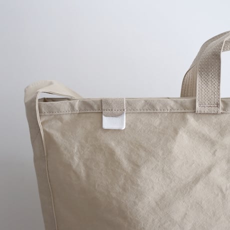 "SIDE POCKET" TOTE　SAND　NO.5