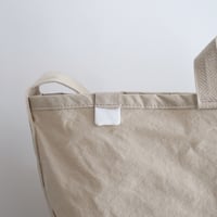 "SIDE POCKET" TOTE　SAND　NO.4