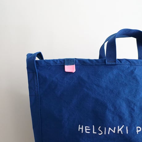 【HELSINKI PLAYGROUND x ANUNFOLD】"SIDE POCKET" TOTE　NO.7