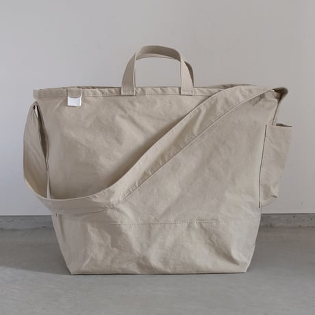 "SIDE POCKET" TOTE　SAND　NO.1