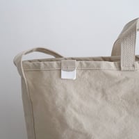 "SIDE POCKET" TOTE　SAND　NO.6