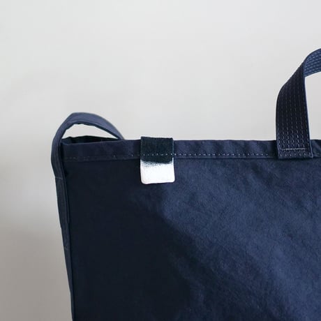 "SIDE POCKET" TOTE　MIDNIGHT BLUE　NO.27