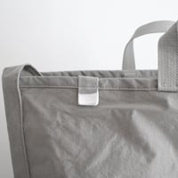 "SIDE POCKET" TOTE　GRAY　NO.157