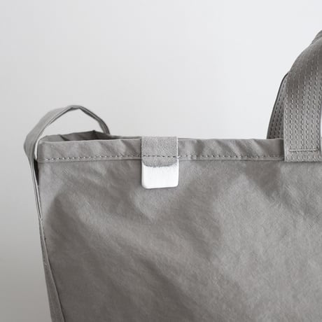 "SIDE POCKET" TOTE　GRAY　NO.155