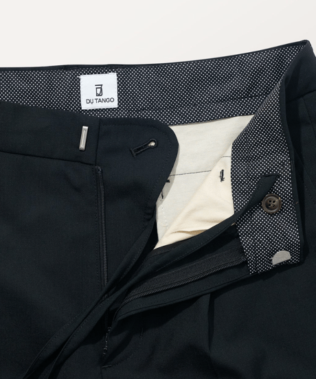 DP-0571　サマーウールハーフパンツ　BLACK