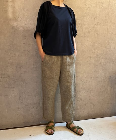 TP-0471　ラスティックパンツ　BEIGE MIX