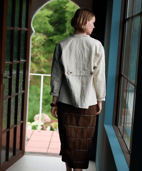 DA-0171　シェフジャケット　CHACOAL
