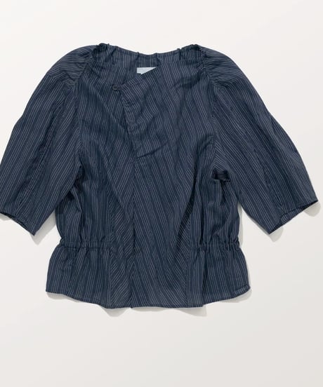 DS-0771　シャーリングシャツ　NAVY STRIPE