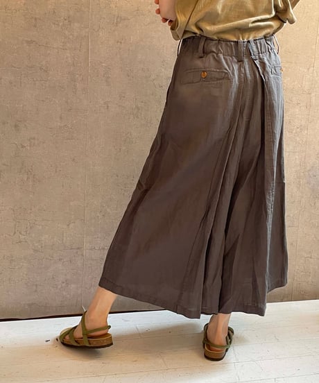 DP-0171　パナマボックスパンツ　BROWN