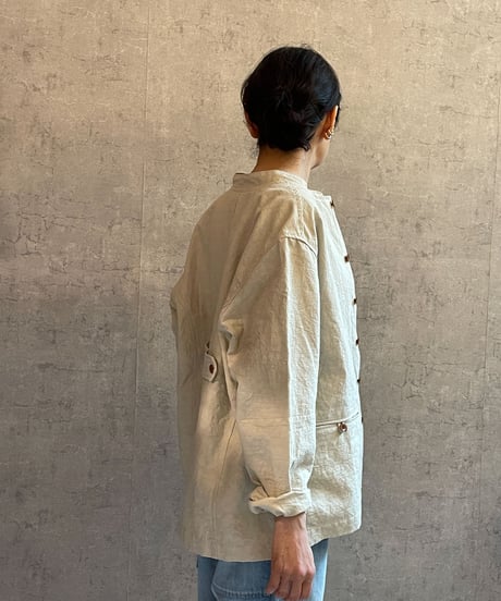 DA-0171　シェフジャケット　LIGHT BEIGE