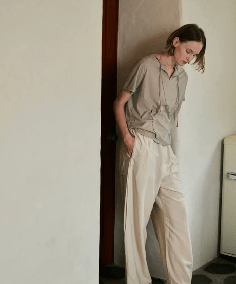 DP-0871　バレルパンツ　BROWN