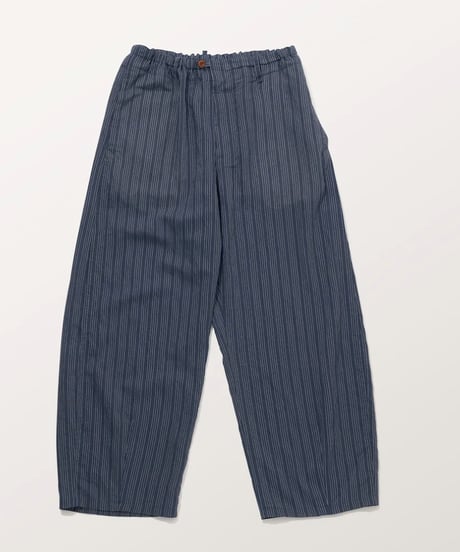 DP-0771　ストライプバレルパンツ　NAVY STRIPE