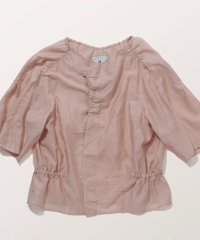 DS-0771　シャーリングシャツ　PINK