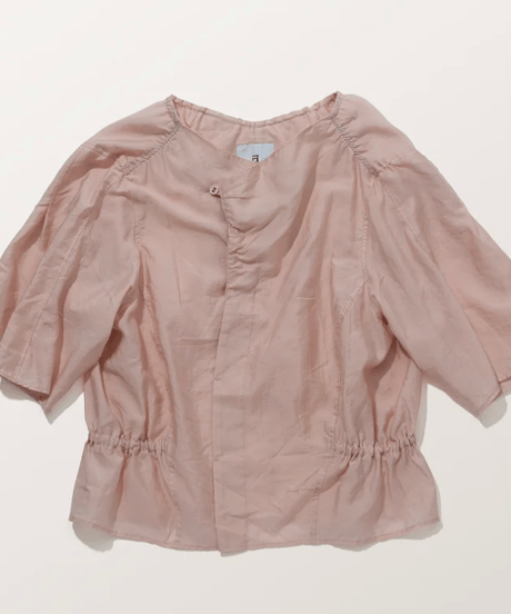 DS-0771　シャーリングシャツ　PINK