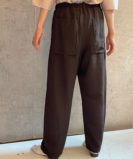 DP-0871　バレルパンツ　BROWN