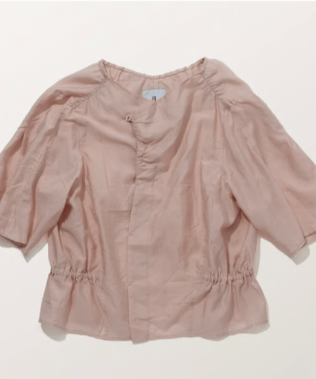 DS-0771　シャーリングシャツ　PINK