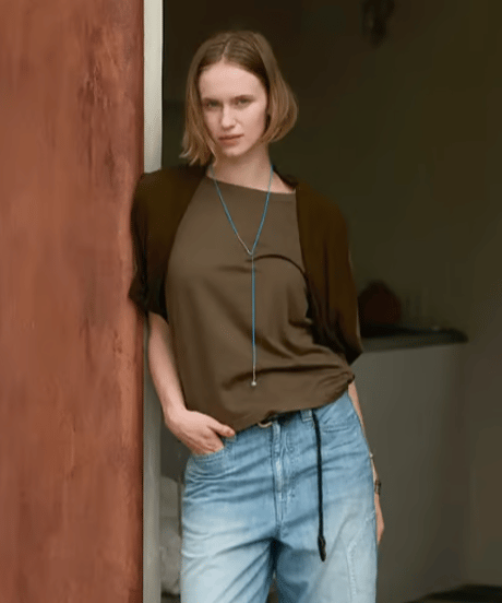 DC-0471　ショールパフTEE　KHAKI