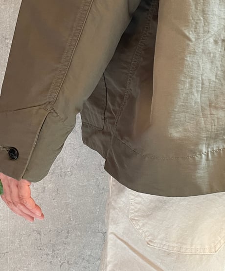 TA-0171　ダブル釦ワークジャケット　KHAKI