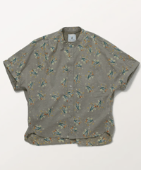 DS-0371　プリントカフスシャツ　BEIGE