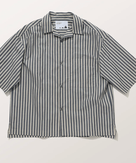 TS-0271　ストライプワンナップシャツ　LONDON STRIPE