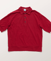 TC-0171　ラフィージャージポロ　RED