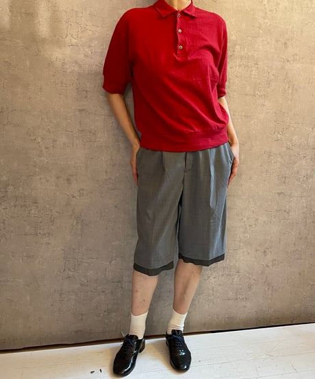 DP-0571　サマーウールハーフパンツ　TOP GREY