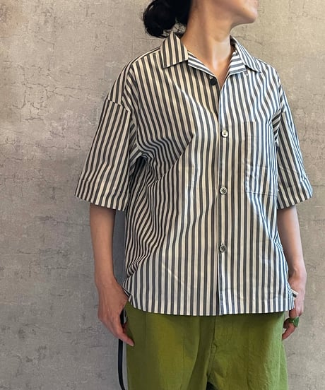 TS-0271　ストライプワンナップシャツ　LONDON STRIPE