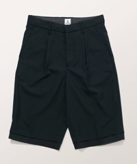 DP-0571　サマーウールハーフパンツ　BLACK