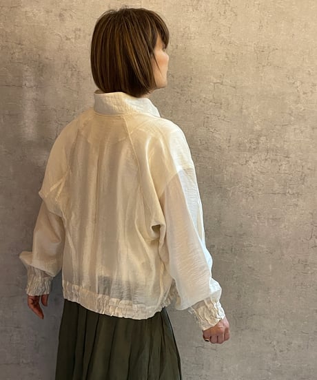 DA-0271　ボイルブルゾン　IVORY