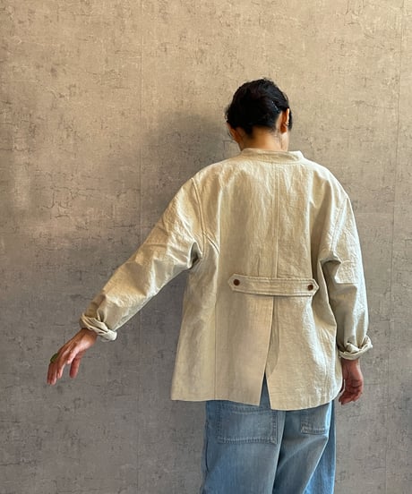 DA-0171　シェフジャケット　LIGHT BEIGE