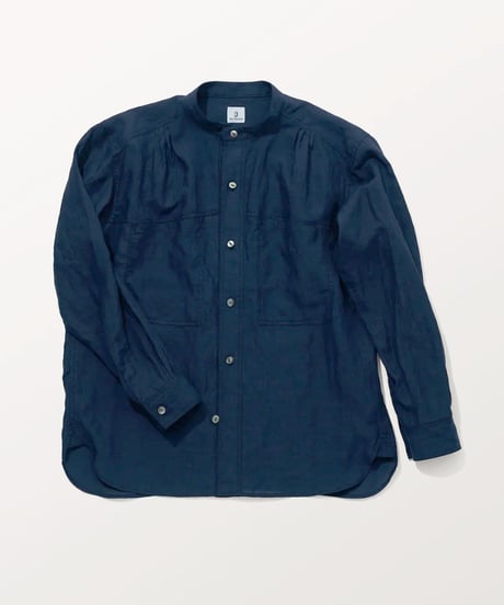 DS-0171　ラミーローンシャツ　NAVY