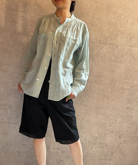 DS-0171　ラミーローンシャツ　MINT