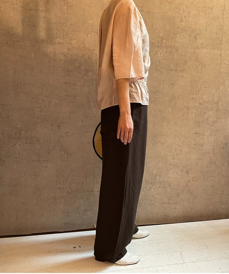 DP-0871　バレルパンツ　BROWN