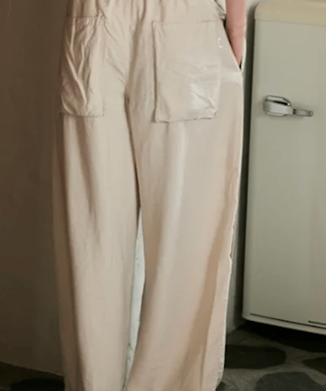 DP-0871　バレルパンツ　BROWN