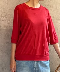 DC-0771　シルクフライスTEE　RED