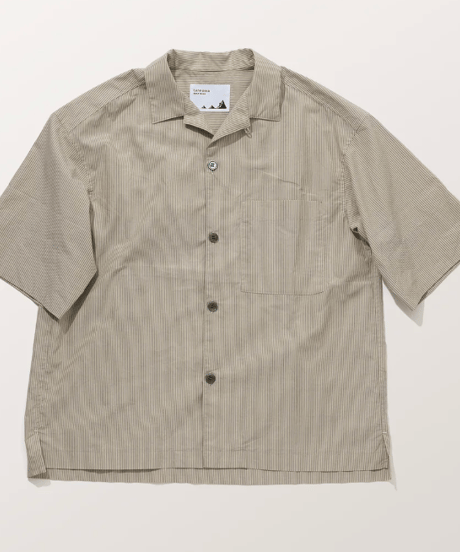 TS-0271　ストライプワンナップシャツ　PIN STRIPE