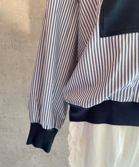 made in Japan   FABRIQUE en planète terre 262−103　異素材プルオーバーシャツ