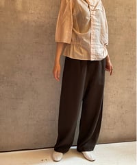 DP-0871　バレルパンツ　BROWN