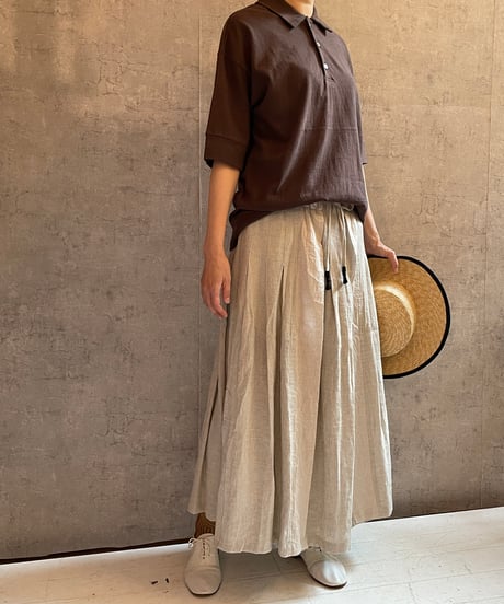 DB-0271　ボヘミアンスカート　BEIGE