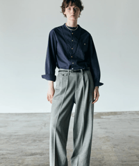 DS-0163　ノスタルジックシャツ　 NAVY