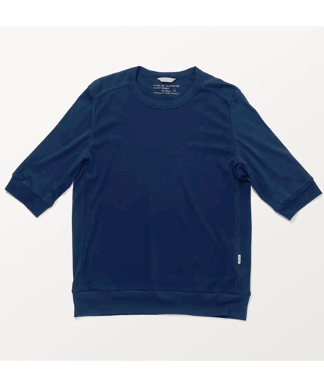 DC-0771　シルクフライスTEE　NAVY