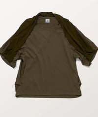 DC-0471　ショールパフTEE　KHAKI
